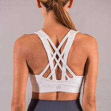 Cargar imagen en el visor de la galería, Top Bind Power de Alto Impacto con Triple tirante cruzado - Kila Activewear
